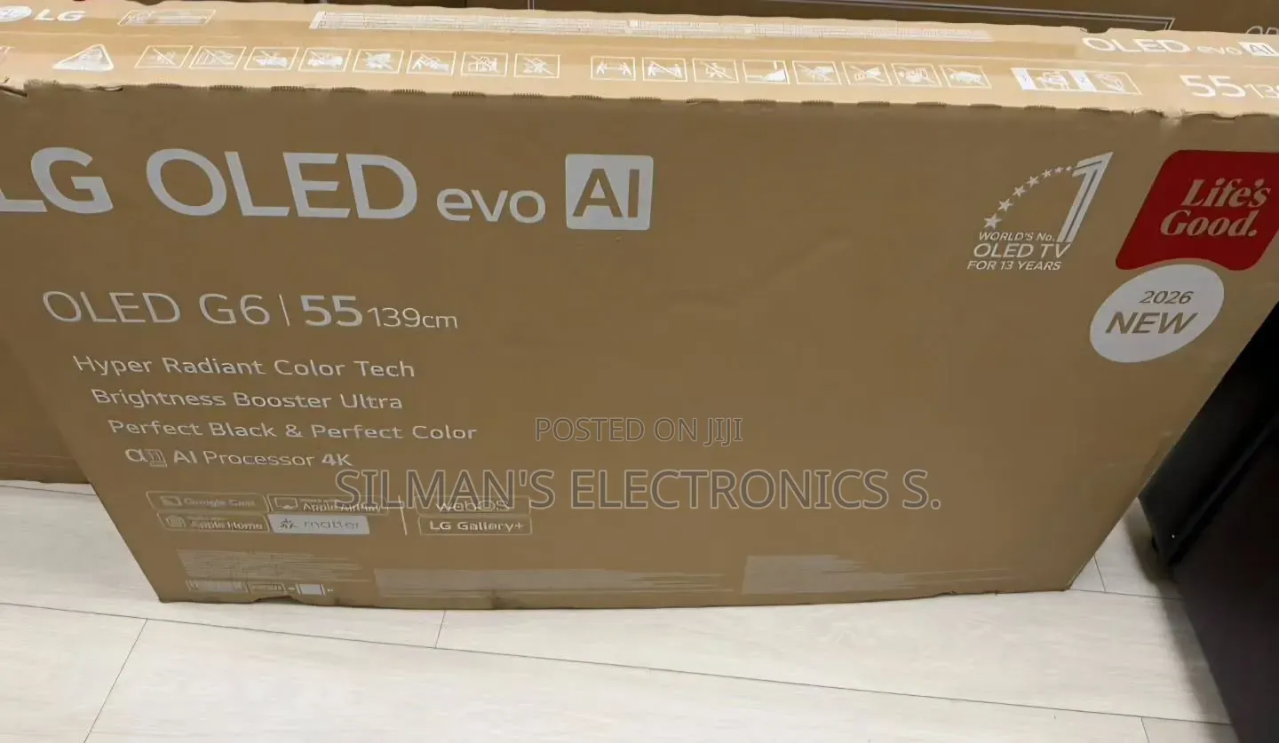 LG 55" Oled G6 Gallery Design TV 2026 Model