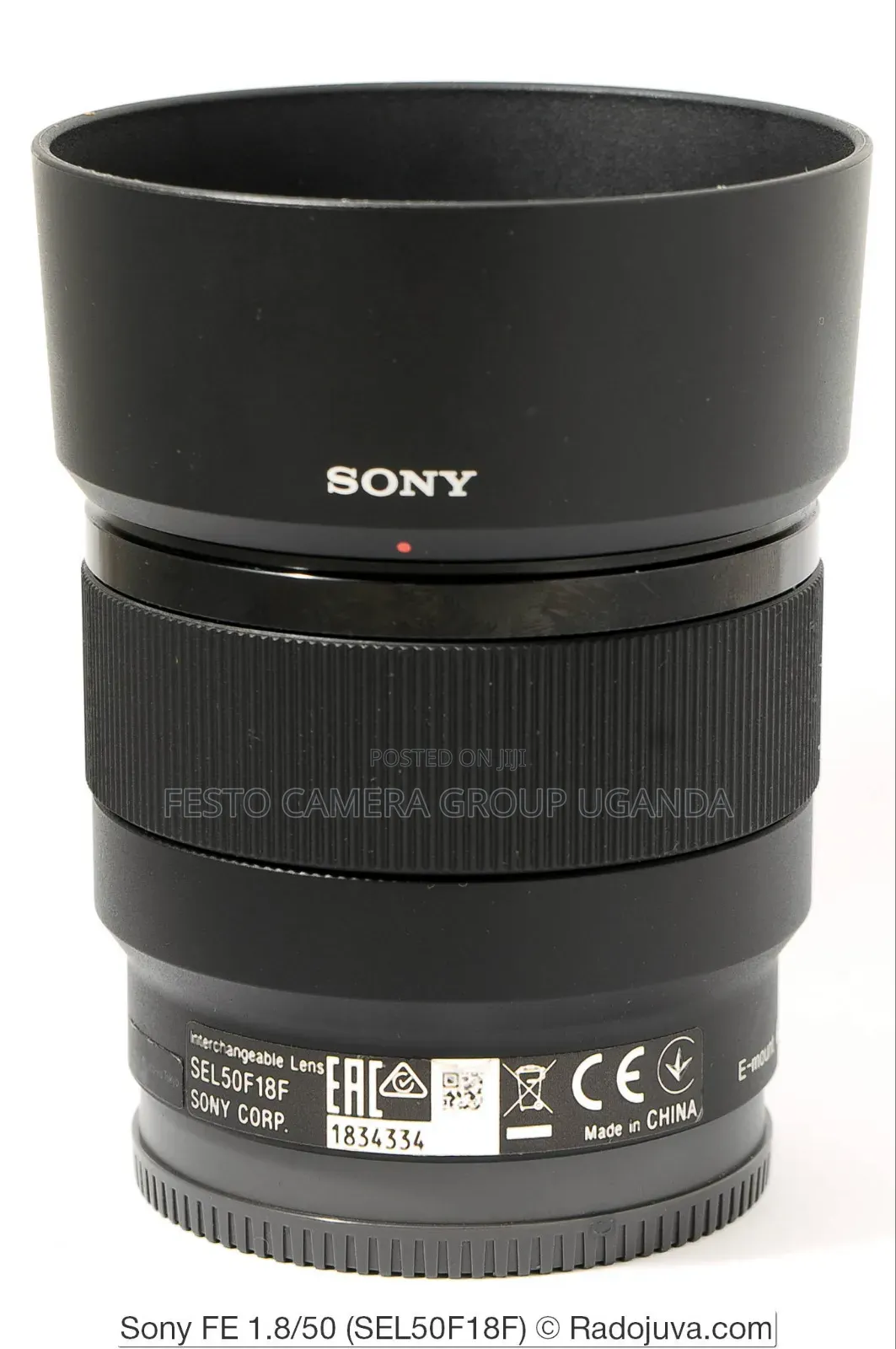 Sony FE 50mm F1.8 Lens