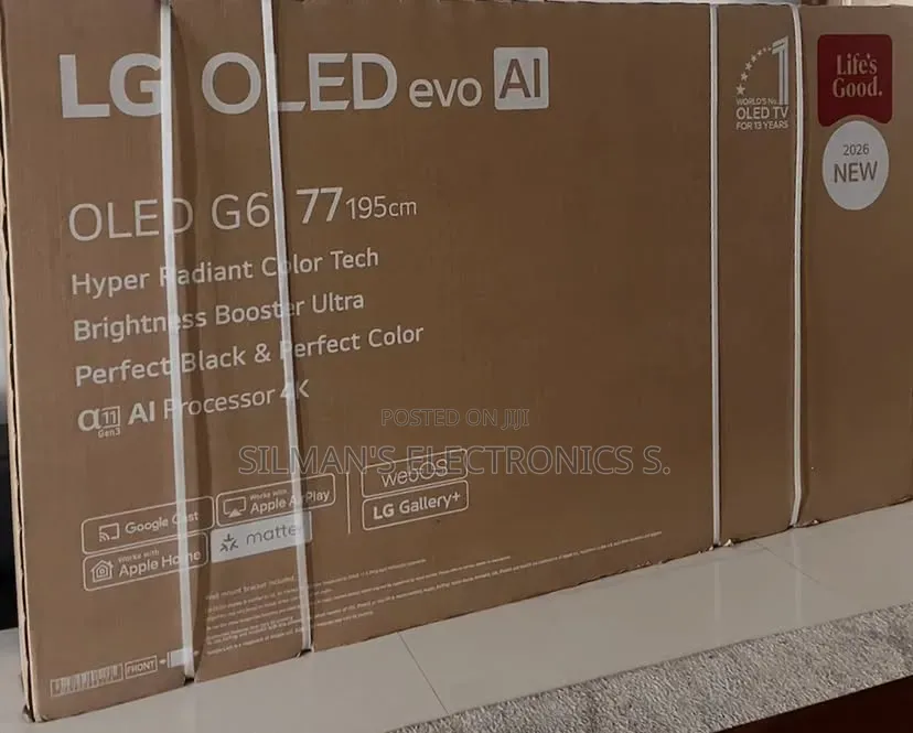 LG 77" Oled G6 Gallery Design 2026 Model