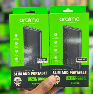 Oraimo Toast 10 (OPB-P118D) 10000mAh Power Bank