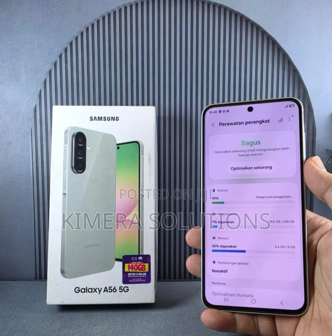 New Samsung Galaxy A56 256 GB Green