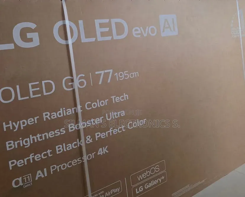 LG 77" Oled G6 Gallery Design 2026 Model
