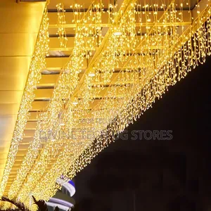 3x3m Curtain Christmas Lights, Indoor and Outdoor Waterfall Lights