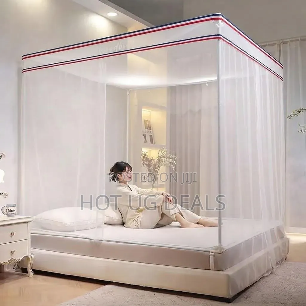 6x6 Elegant Bed Mosquito Net Canopy