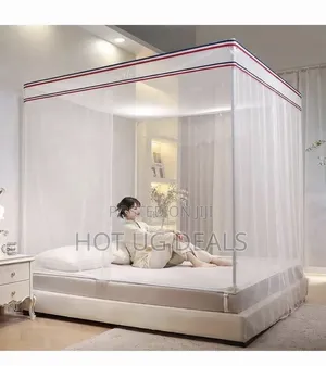 6x6 Elegant Bed Mosquito Net Canopy