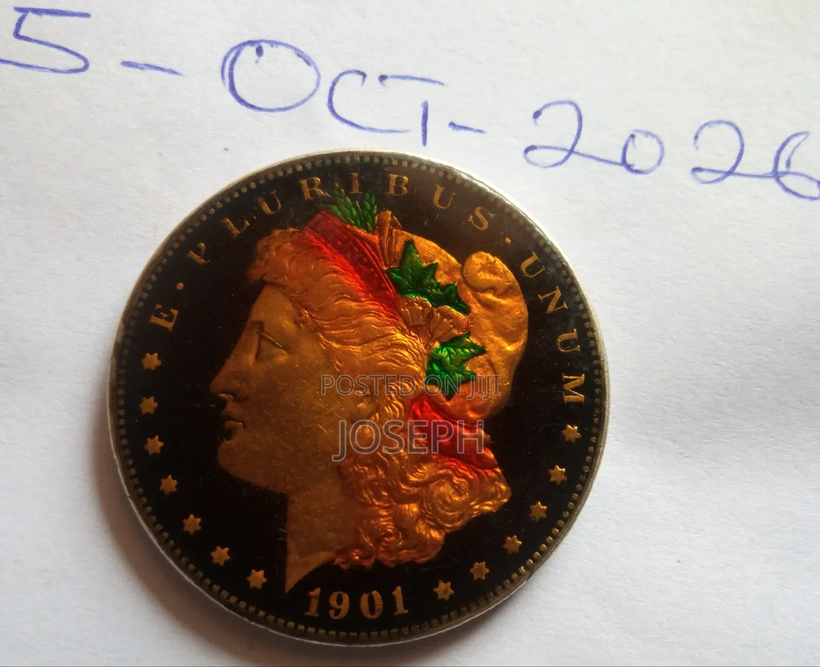 Rare 1901 USA Morgan Antique Collectible Coin -120 Year Old Piece