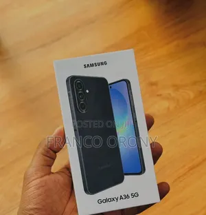 New Samsung Galaxy A36 256 GB Black