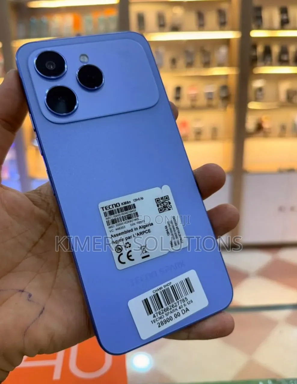 New Tecno Spark 40 256 GB Blue