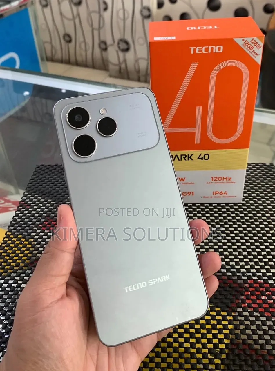 New Tecno Spark 40 256 GB Gray