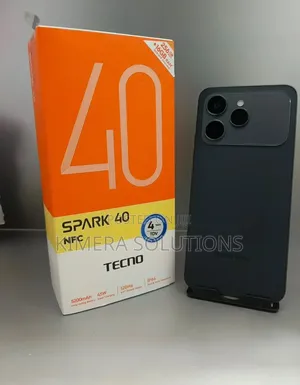 New Tecno Spark 40 256 GB Black