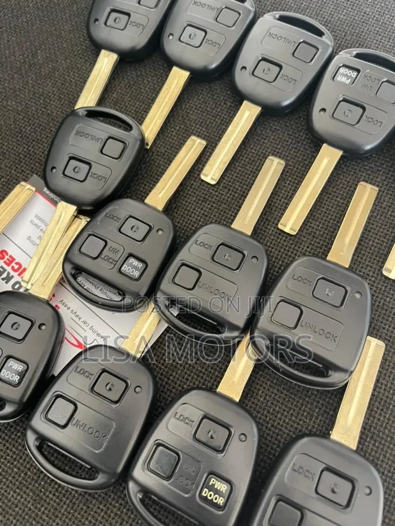 Harrier Complete Keys and Housings