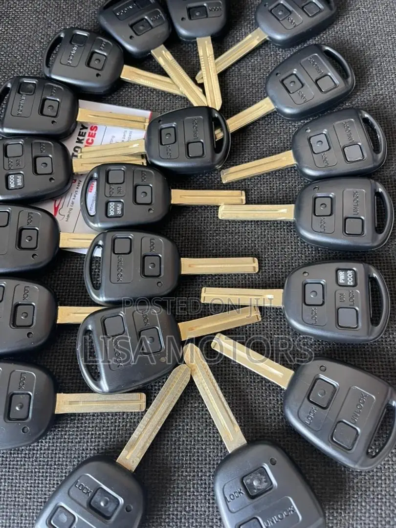 Harrier Complete Keys and Housings