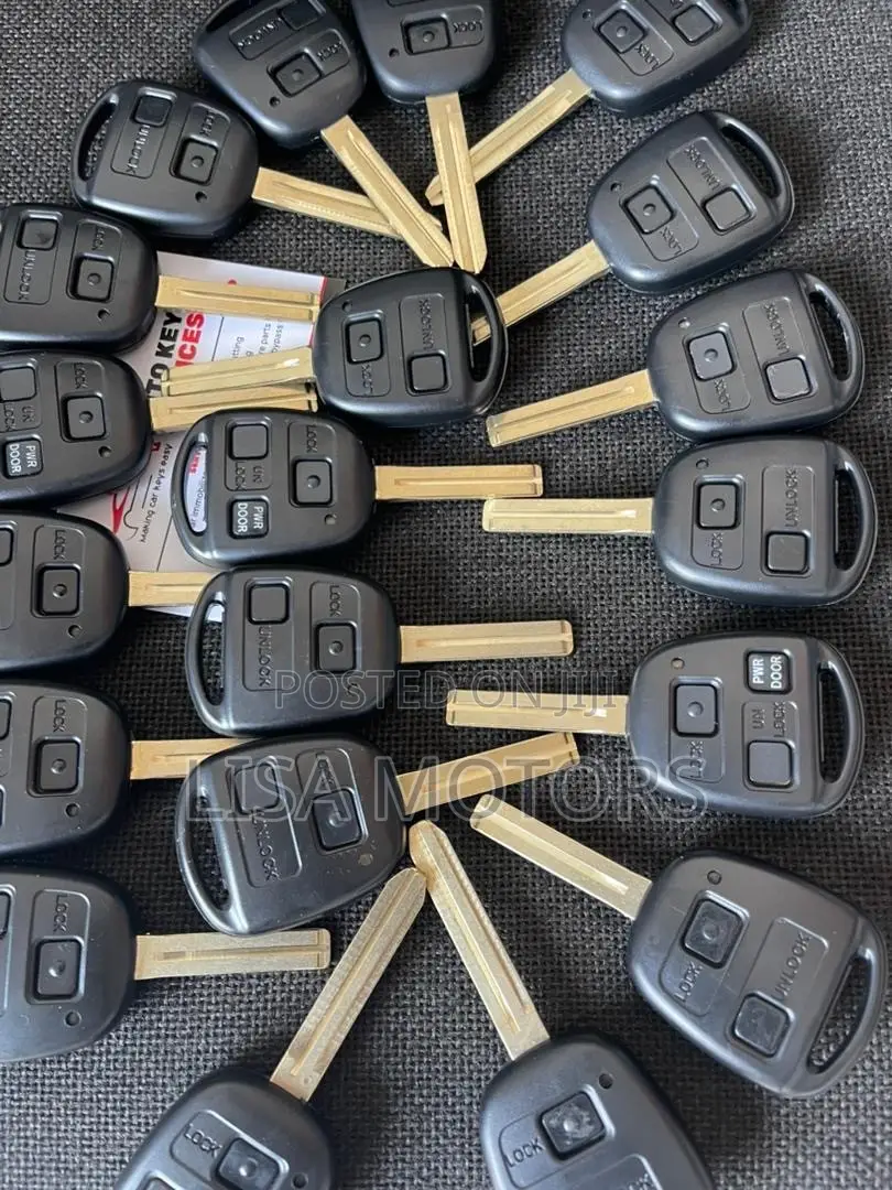 Harrier Complete Keys and Housings
