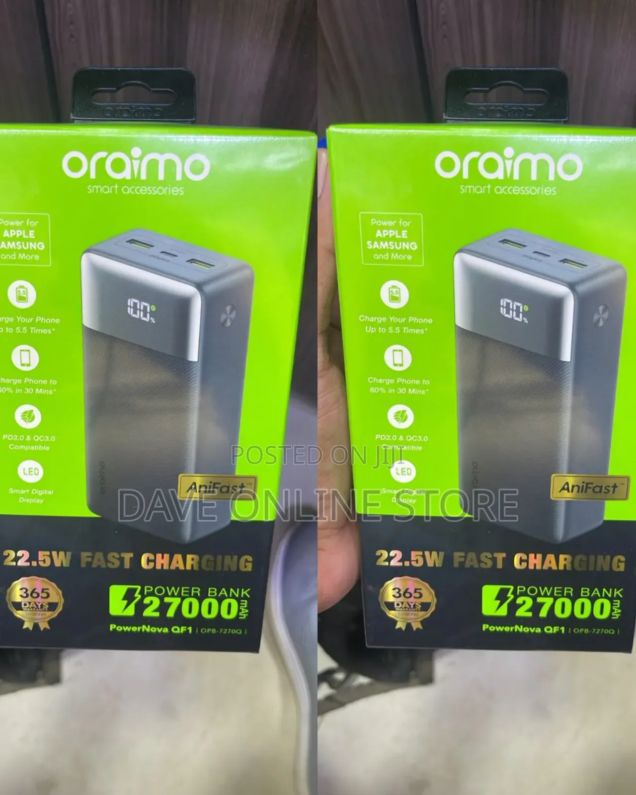 Oraimo 27000mAh