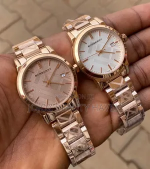 Burberry Women's Stainless Steel and Rose Gold , Silver