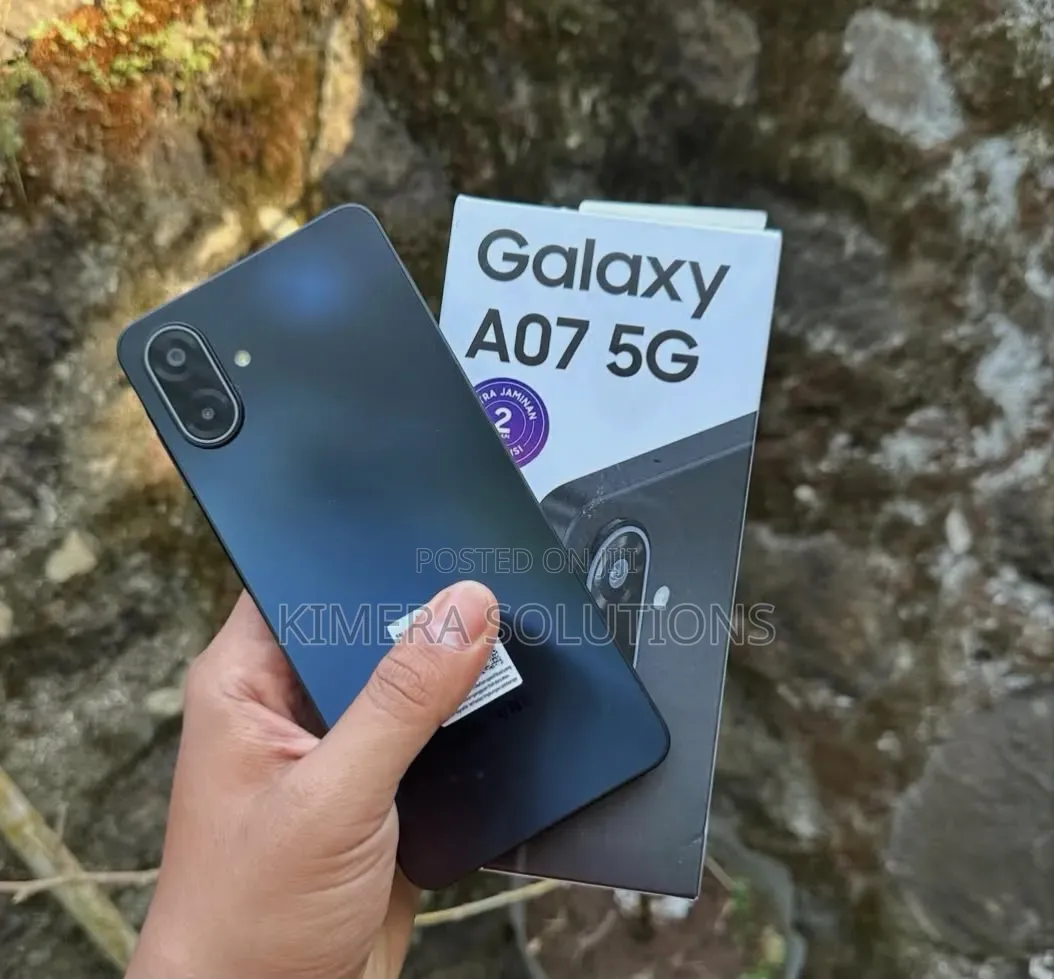 New Samsung Galaxy A07 5G 128 GB Black