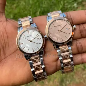 Burberry Women's Stainless Steel and Rose Gold , Silver