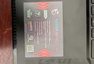 Laptop MSI Raider GE68HX 13VI-202US 32GB Intel Core i9 SSD 1T