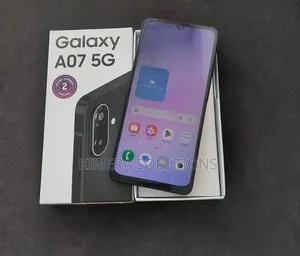 New Samsung Galaxy A07 5G 128 GB Black