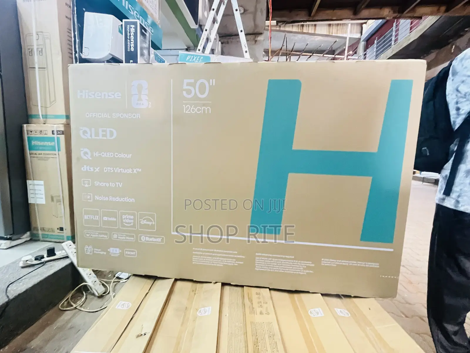 Hisense 50 Inches Qled TVs Smart