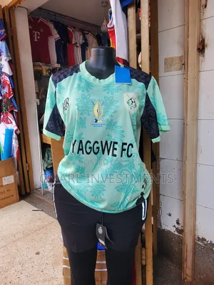 Kyaggwe Green & White Original Masaza Cup Jerseys