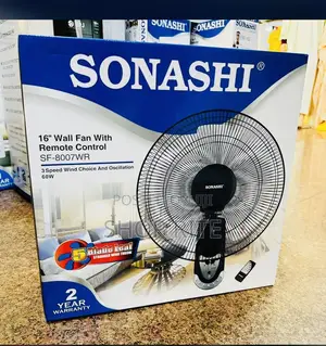 SONASHI 16 Inches Wall Fan With Remote