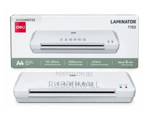 70-125 Mic A4 Plastics Laminator ~ T102