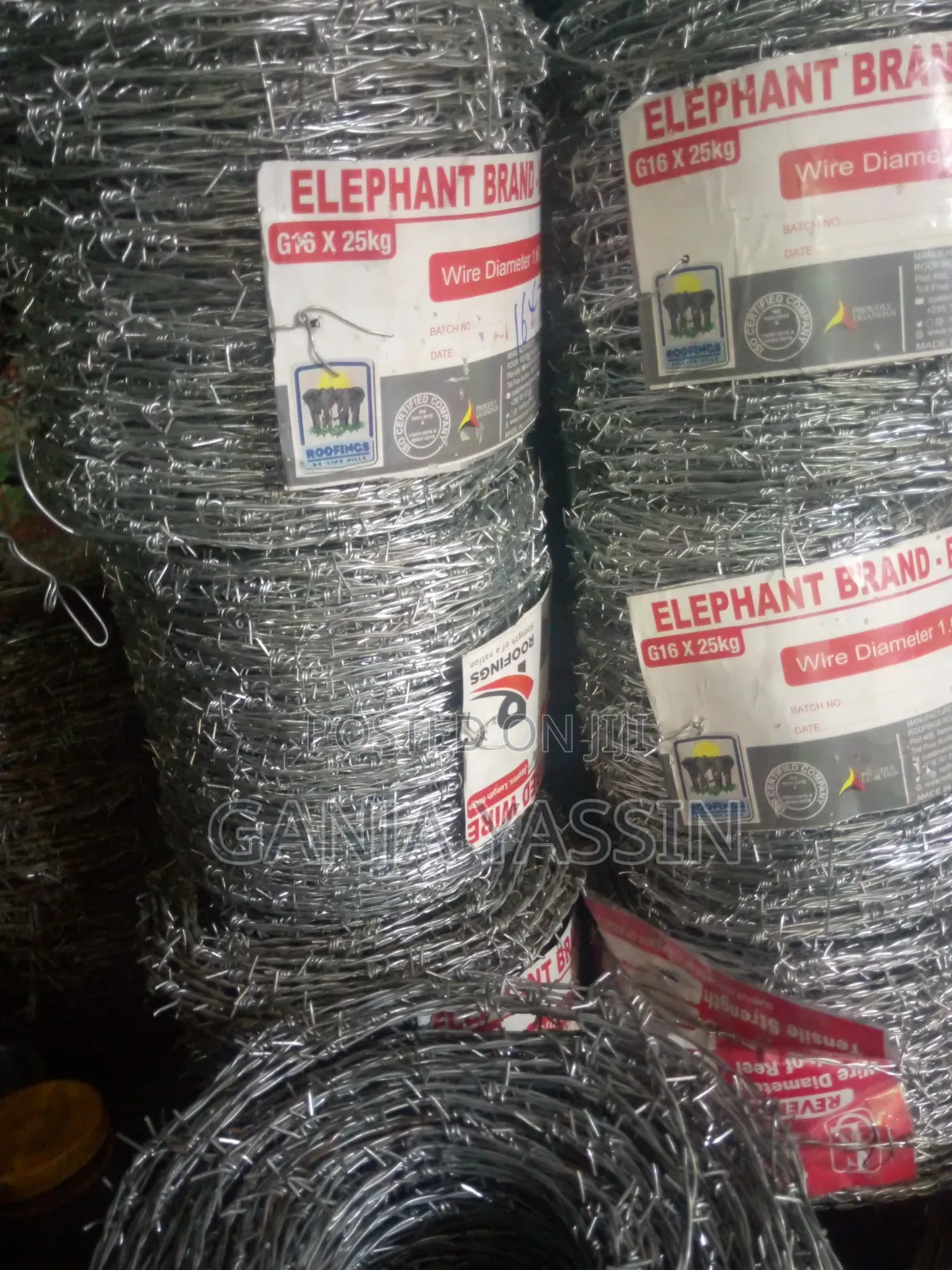 Barbed Wire 25kg600mtrs