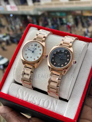 Rose-Gold-Toned Cartier-Branded Women's Wristwatch 1pc