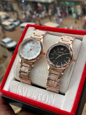 Rose-Gold-Toned Cartier-Branded Women's Wristwatch 1pc
