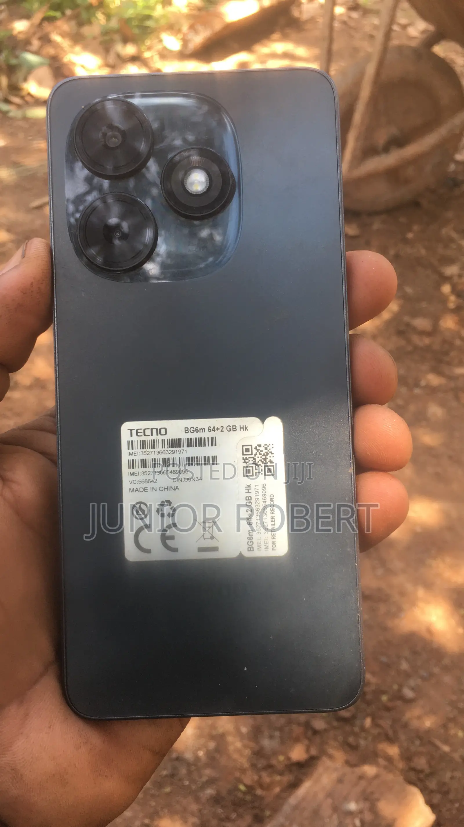 Tecno Pop 10C 64 GB Gray