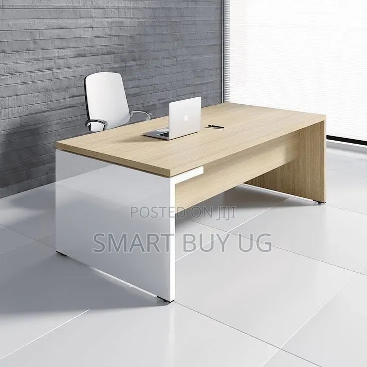 Modern Executive Office Desk With Drawers 964