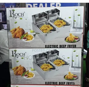 12L Commercial Electric Deep Fryer (Double Tank)