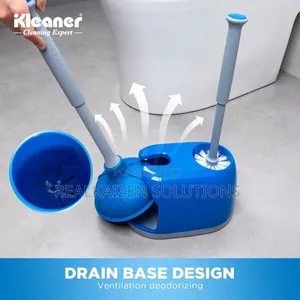 Kleaner Toilet Brush & Plunger Cleaning Set