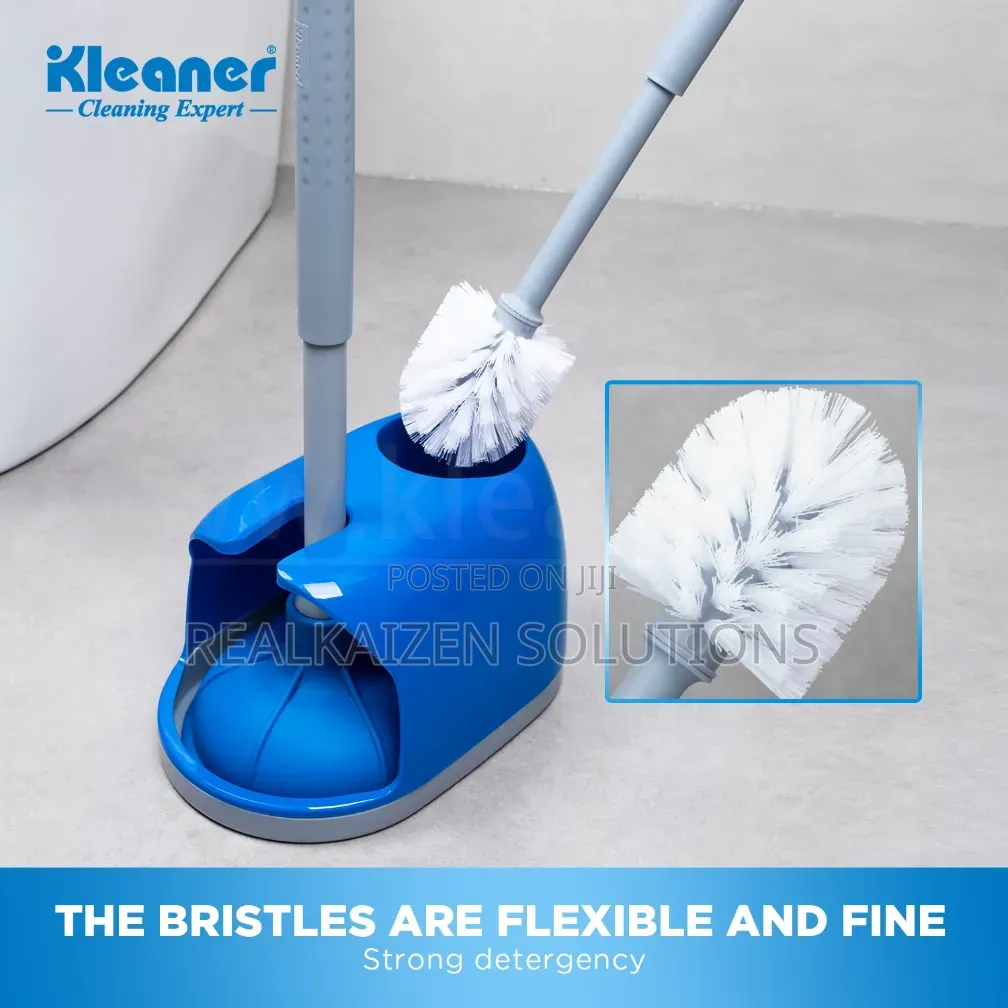 Kleaner Toilet Brush & Plunger Cleaning Set