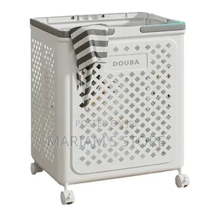 Perforated Plastic Foldable Laundry Basket