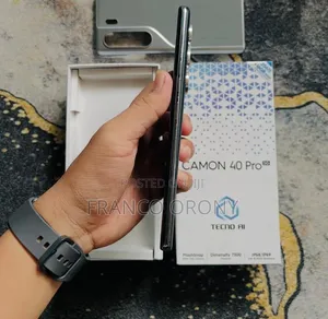 New Tecno Camon 40 Pro 4G 256 GB Black