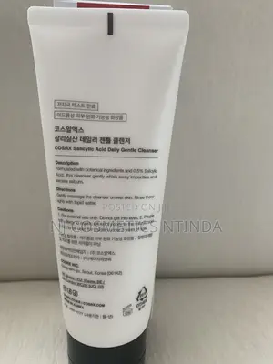 Salicylic Acid Cleanser for Acne & Oily Skin- Smoothed Rough Skin