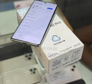 New Tecno Camon 40 Pro 4G 256 GB Black