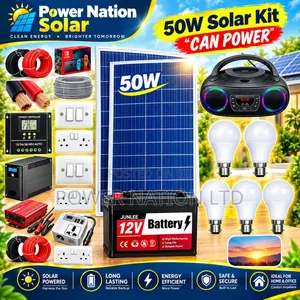 50w Clean Energy Solar System Full Kit