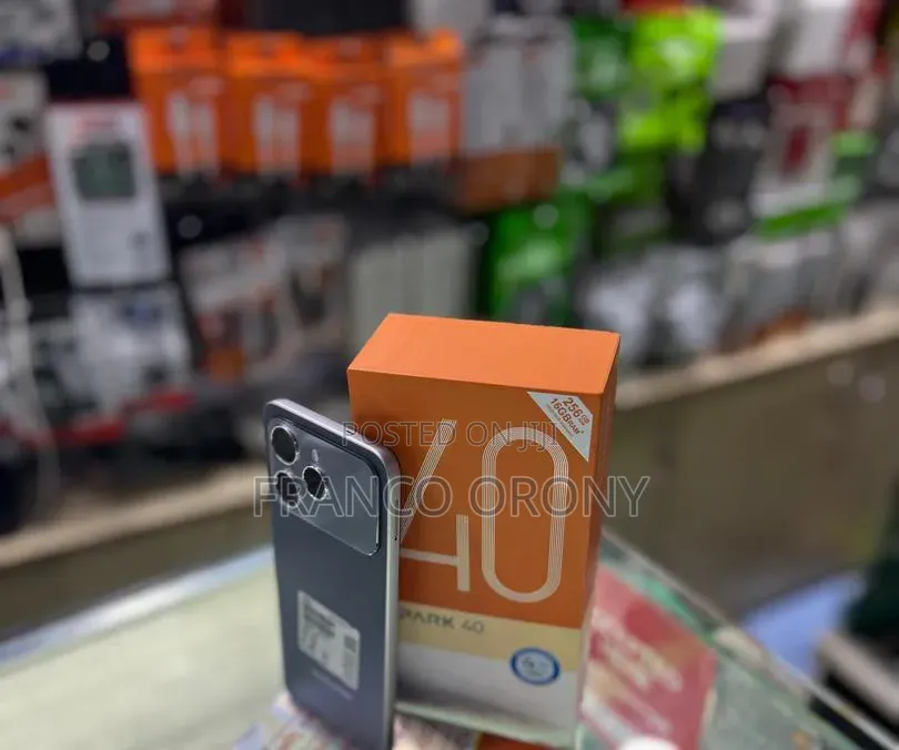 New Tecno Spark 40 256 GB Gray