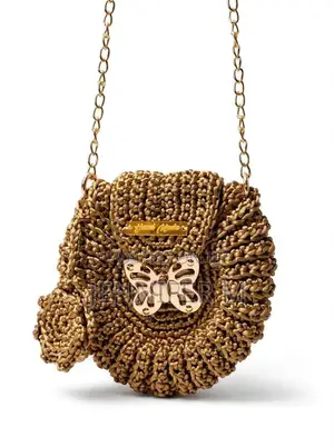 KUZAJ Hand Crafted Gold Halo Bags