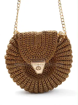 KUZAJ Hand Crafted Gold Halo Bags