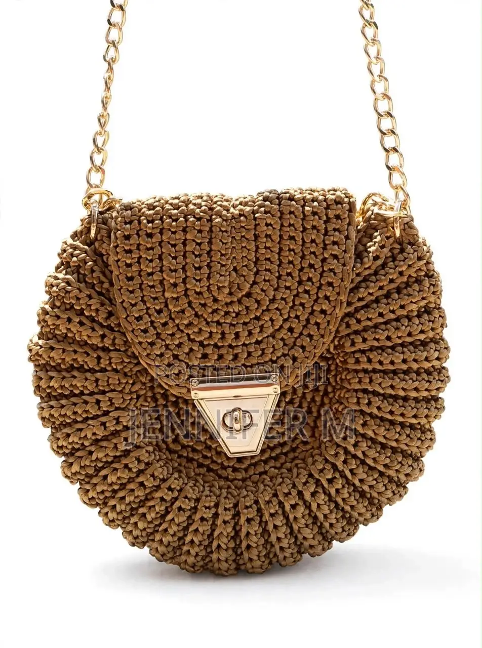 KUZAJ Hand Crafted Gold Halo Bags