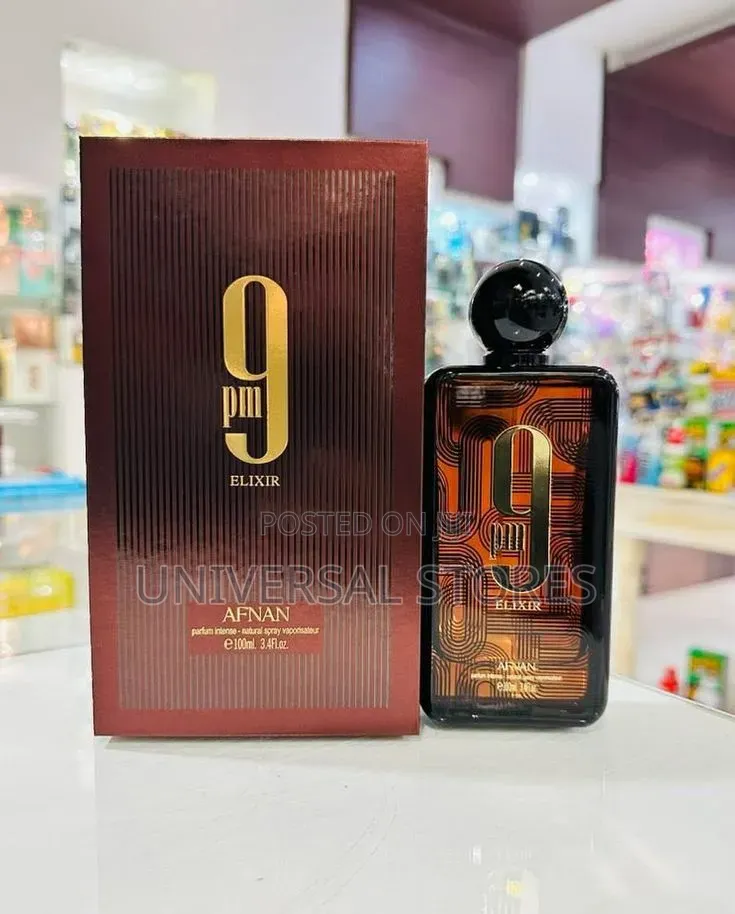 Afnan 9 PM Elixir Is a 100 Ml Unisex Extrait De Parfum