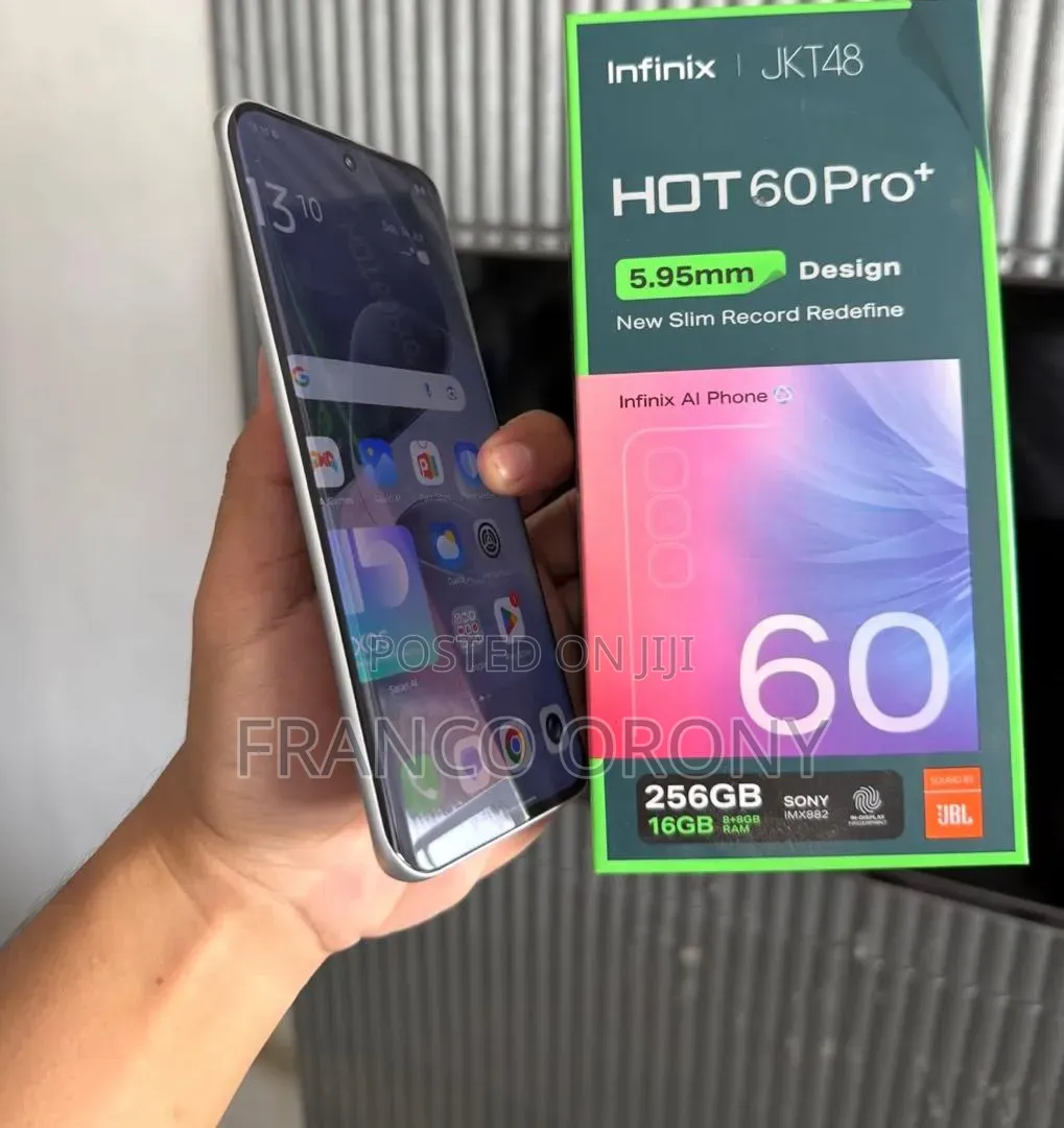 New Infinix Hot 60 Pro+ 256 GB Black