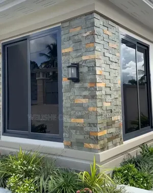 Slate Stones Gray and Cream