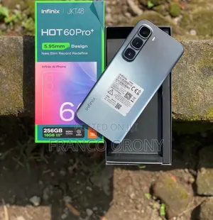 New Infinix Hot 60 Pro+ 256 GB Black