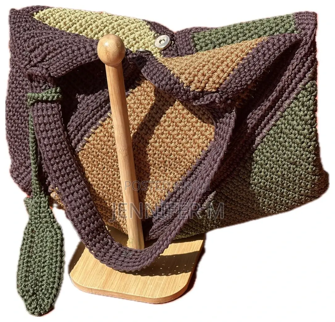 KUZAJ Hand Crafted Savannah Origami Tote Bag