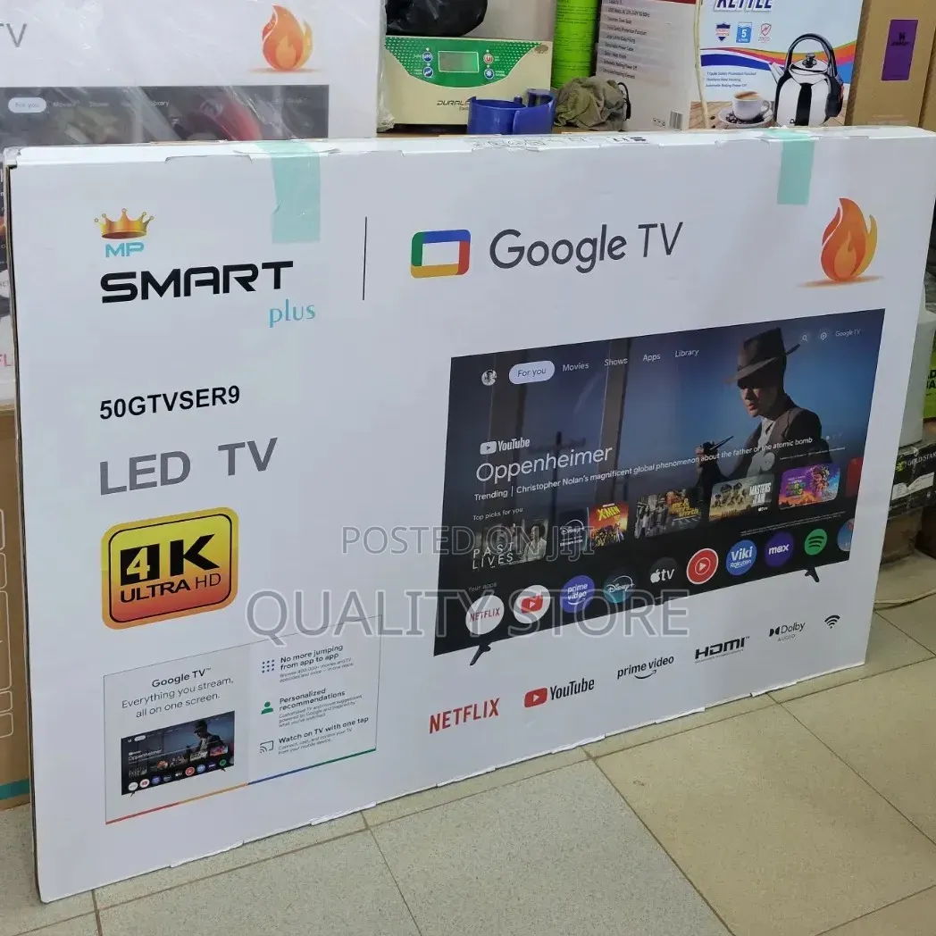 Smart Plus Google TV 50 Inches 4k Ultra Hd